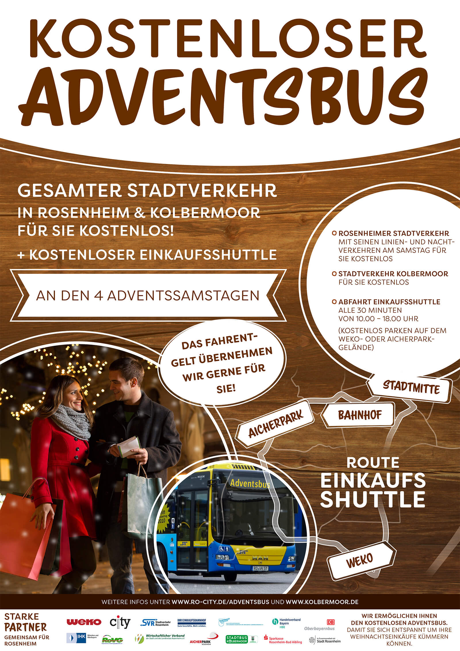 Kostenloser Adventsbus