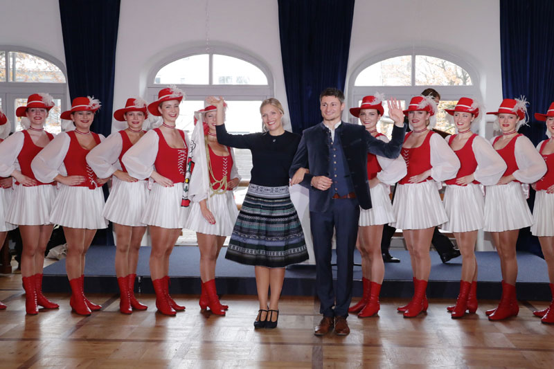 Faschingsgilde Rosenheim mit Prinzenpaar