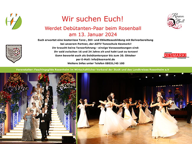 Wir suchen Euch!