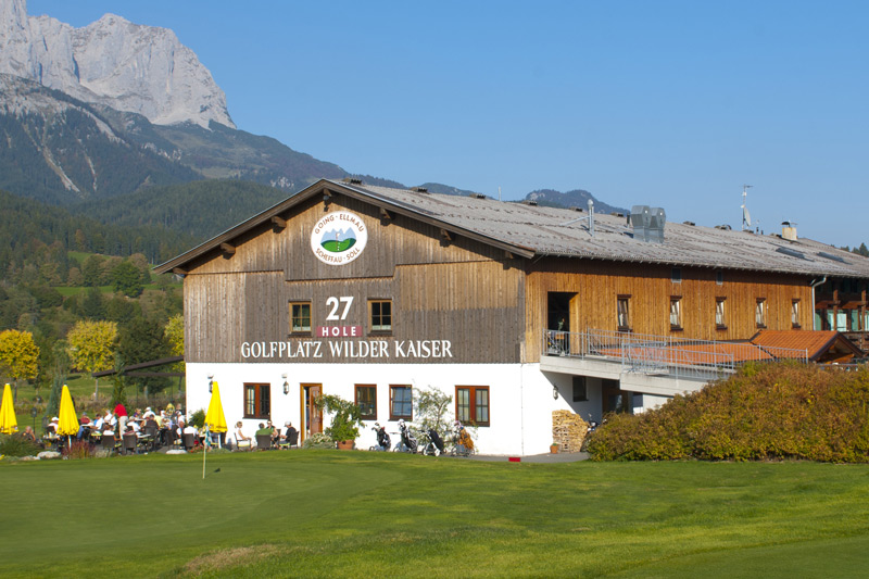 Clubhaus des Golfclubs Wilder Kaiser Ellmau