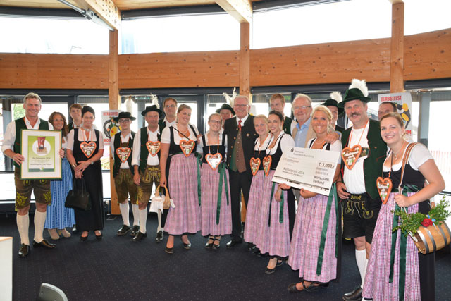 Die Preisträger bei der Verleihung