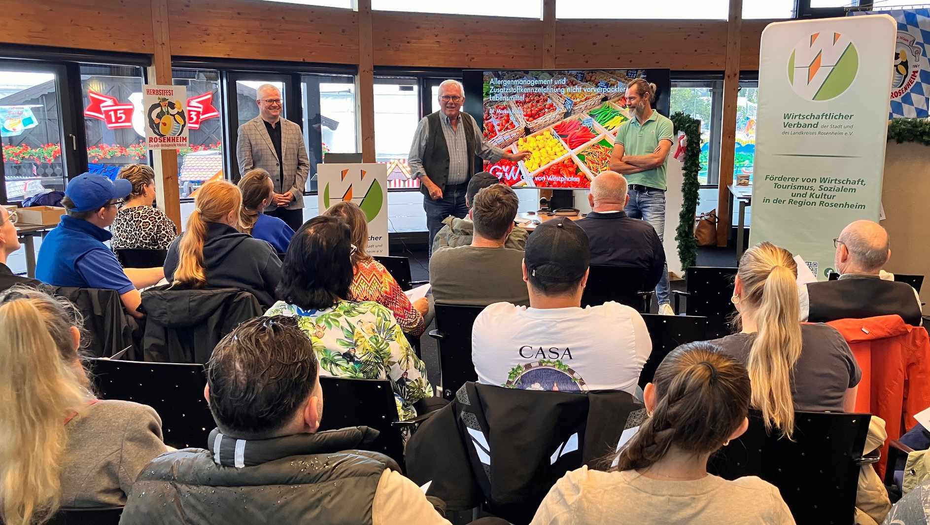 Foto: WV intern - Lebensmittelseminar mit dem Thema Allergenmanagement und Zusatzstoffkennzeichnung nicht vorverpackter Lebensmittel