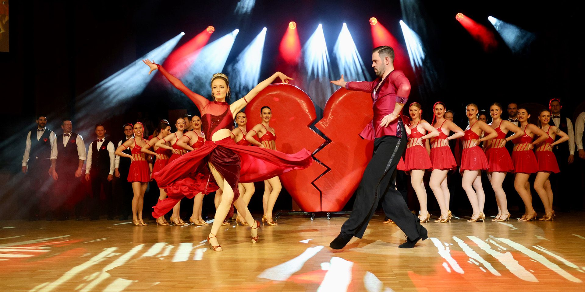 Tangoeinlage Faschingsgilde Rosenheim auf dem Stadt- und Landball 2026